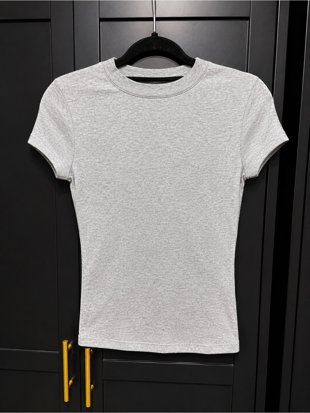 a new day Heather Gray Short Sleeve Crewneck Tee